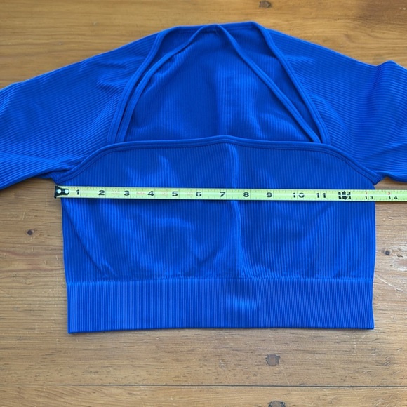 OQQ Women's Yoga 2 Piece Seamless Ribbed Workout Set - Picture 9 of 12